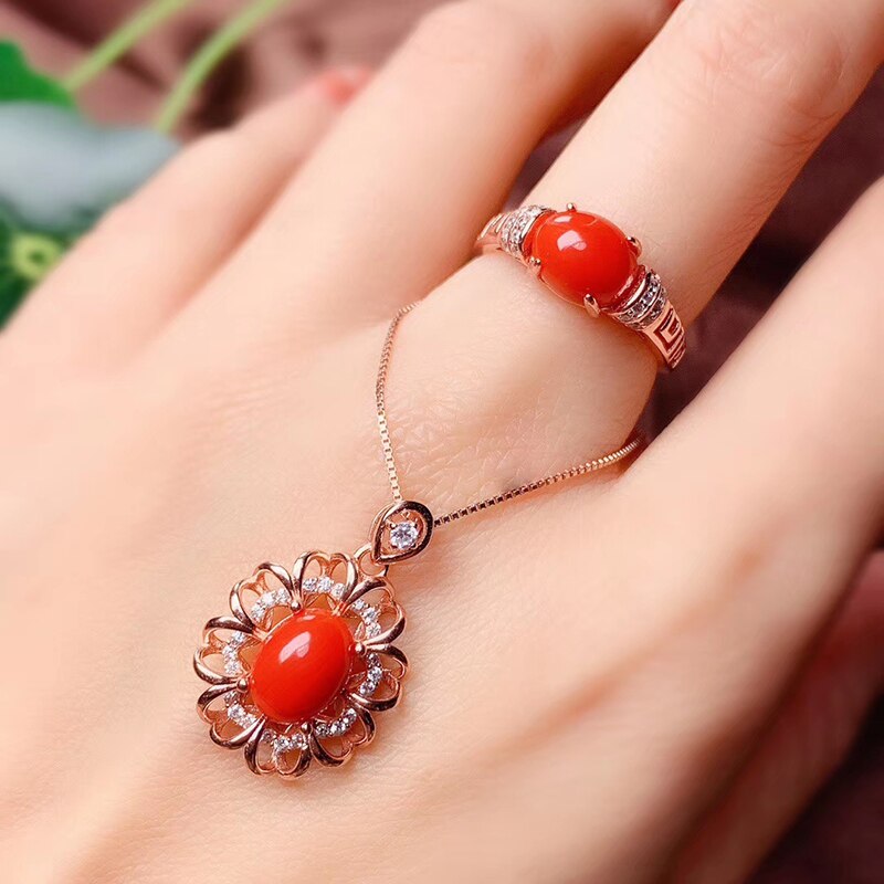 Coral jewelry